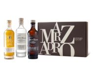 MARZADRO GRAPPA CONF.COLLEZIONE 3X20CL+2 BICCH. AS